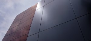 EllisDon Head Office in London - Solstex, Alumitex and Stonitex Exterior Paneling - side wall